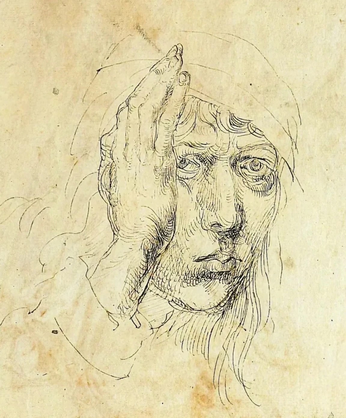 Альбрехт Дюрер 
"Автопортрет с повязкой", 1491-1492 гг. 

Предметом пристального внимания Дюрера в а