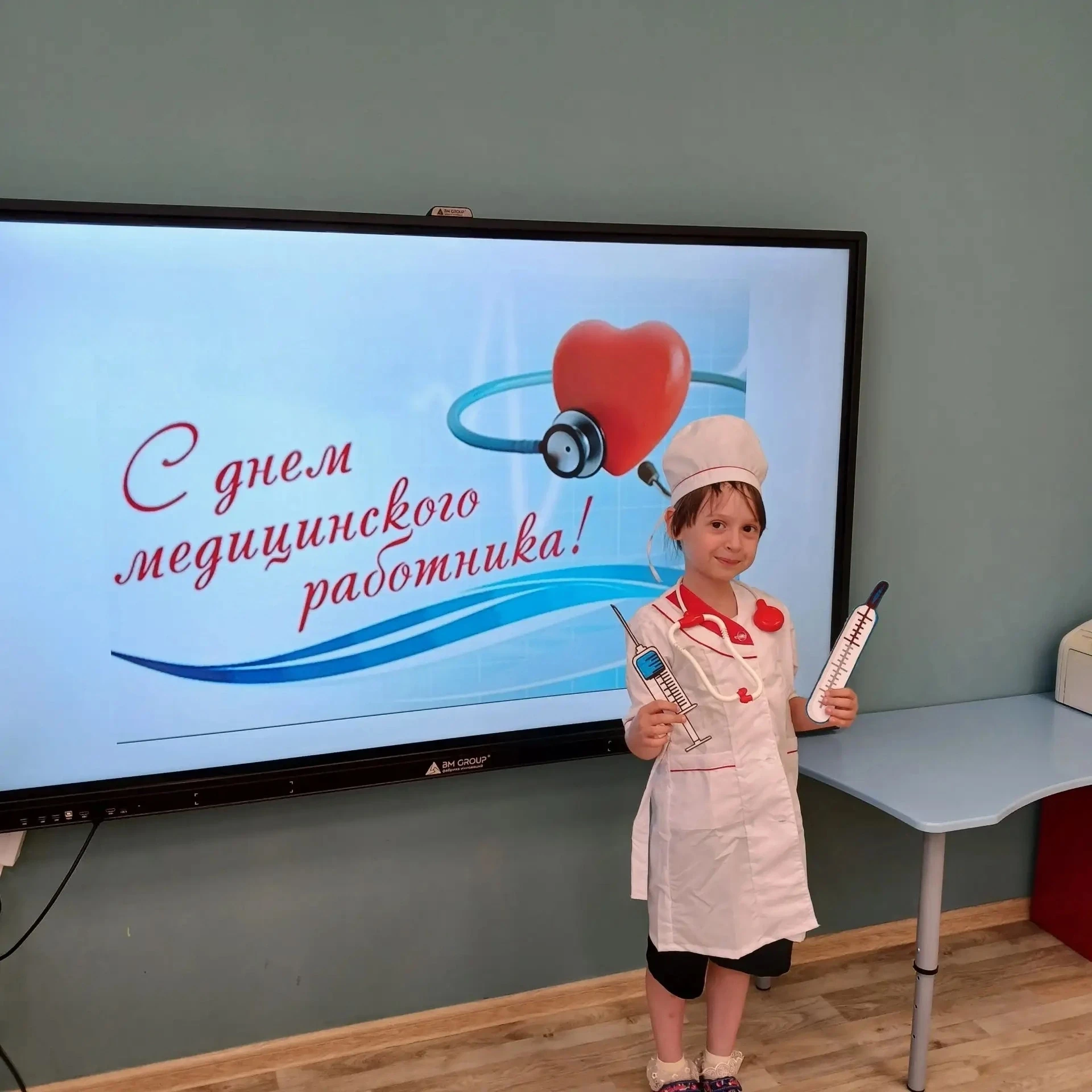 21 июня в этом году отмечают свой праздник медицинские работники🧑‍⚕💉🩺

 В старшей группе детского