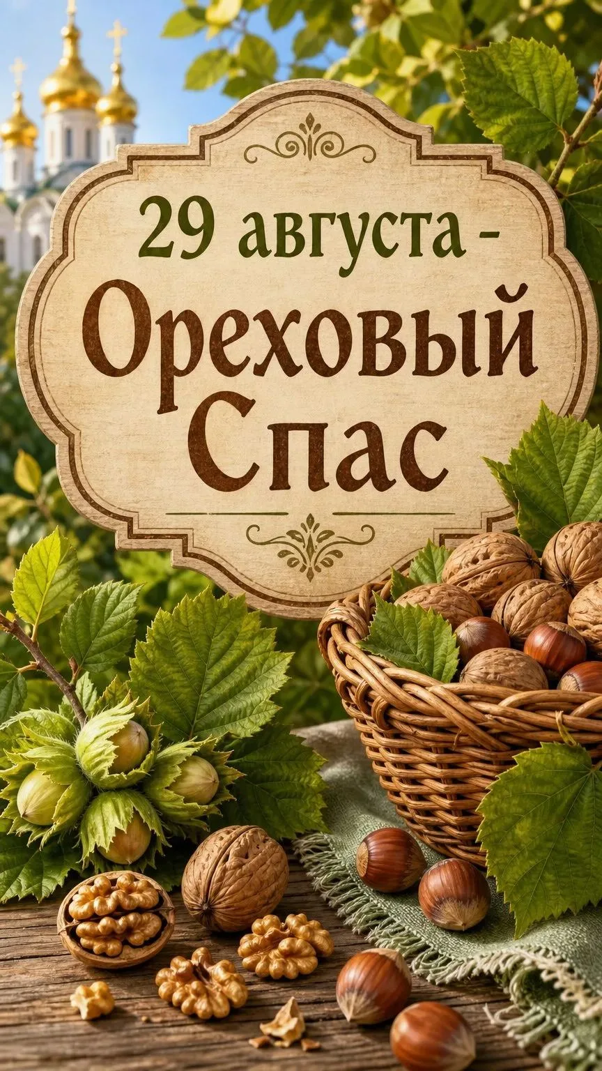 С Ореховым Спасом!🌰