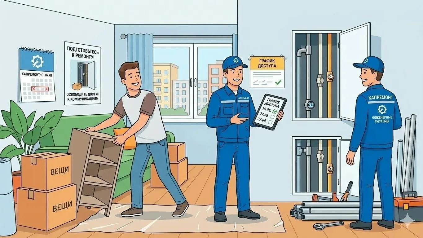 Как подготовить инженерные системы к капитальному ремонту в квартире?
Работы по капитальному ремонту