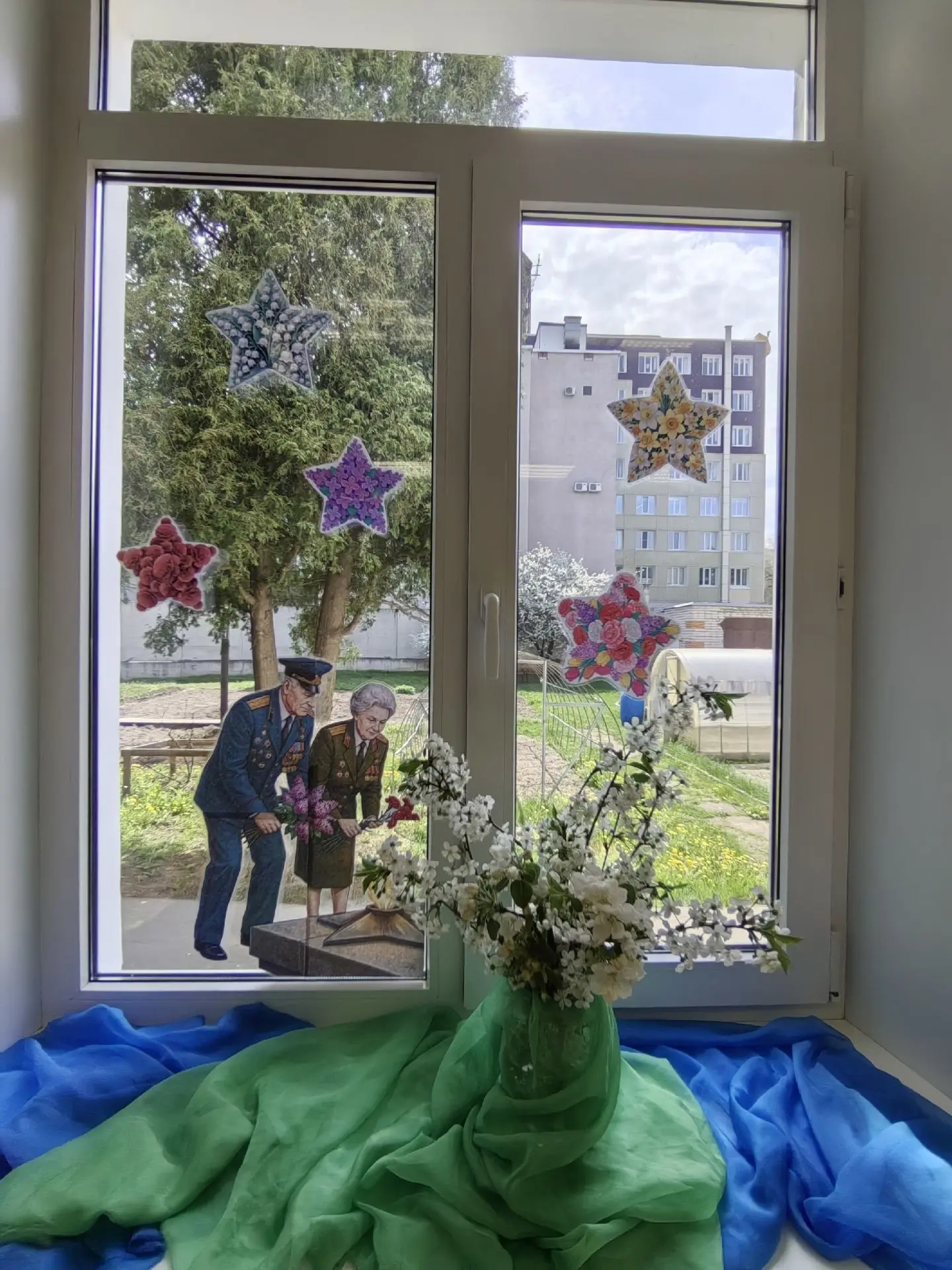 🕊️«Окна Победы» в нашей школе!