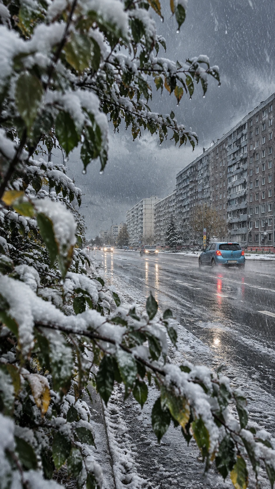 🌨 Мокрый снег и штормовой ветер накроют часть Хабаровского края