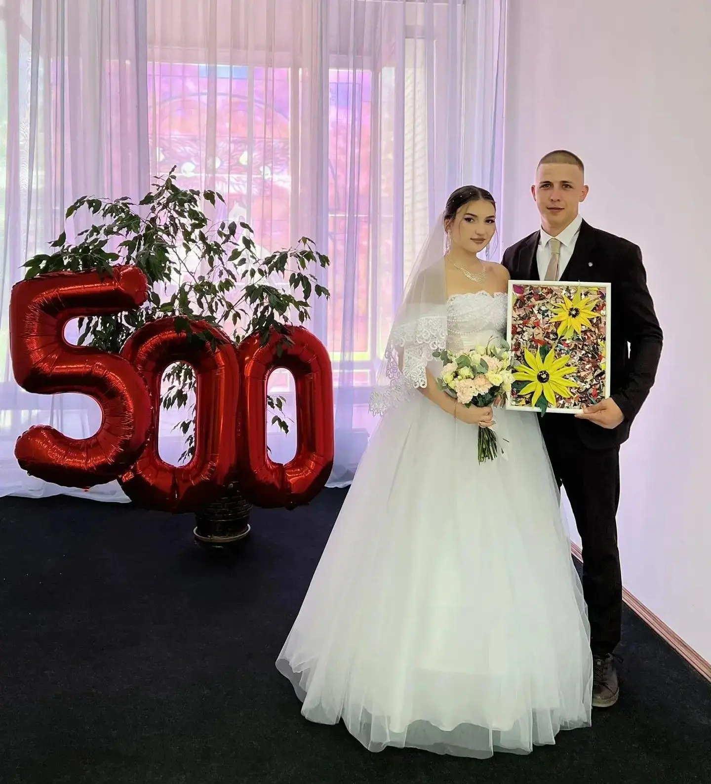 🥳 На исходе лета -  28.08 – в Димитровграде зарегистрирована пара №500  2026-го года!