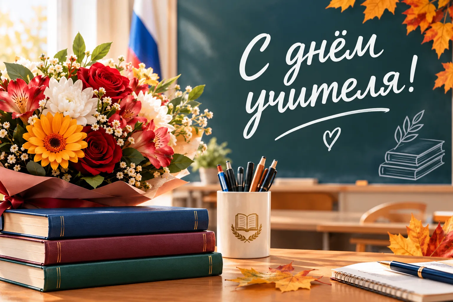 С Днем учителя!