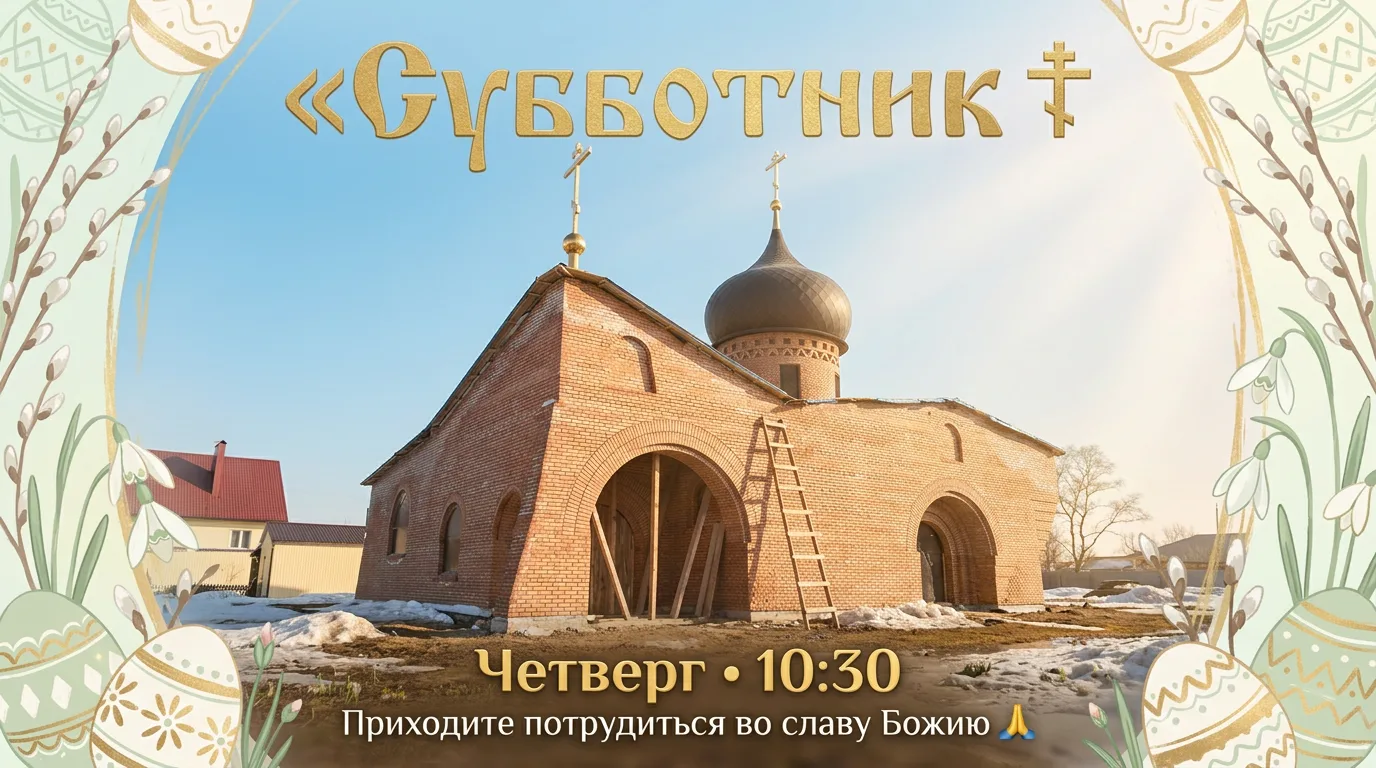 Дорогие братья и сестры! 🙏