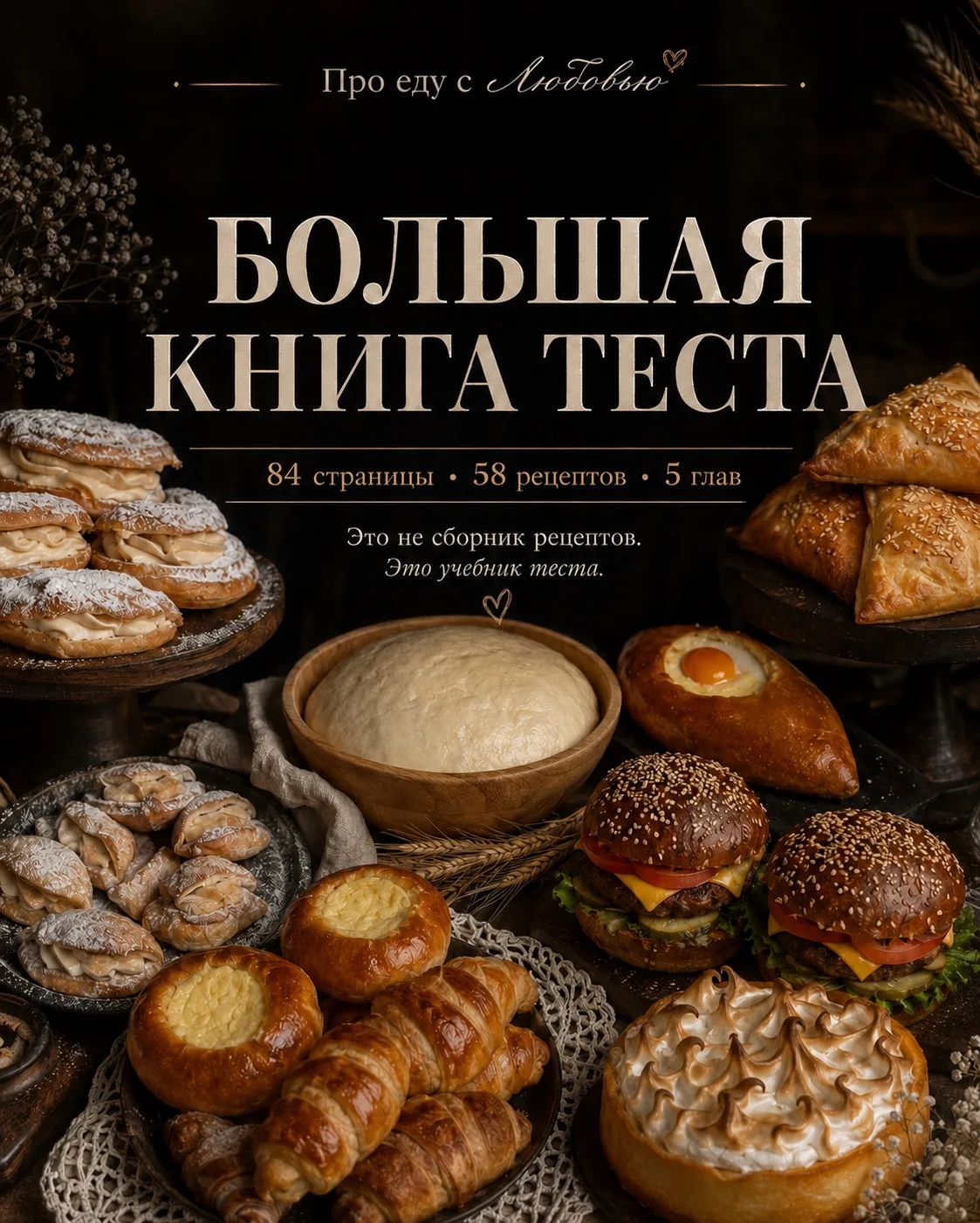 Большая книга теста готова!

Это книга, которая собиралась очень долго — из практики, любимых рецепт
