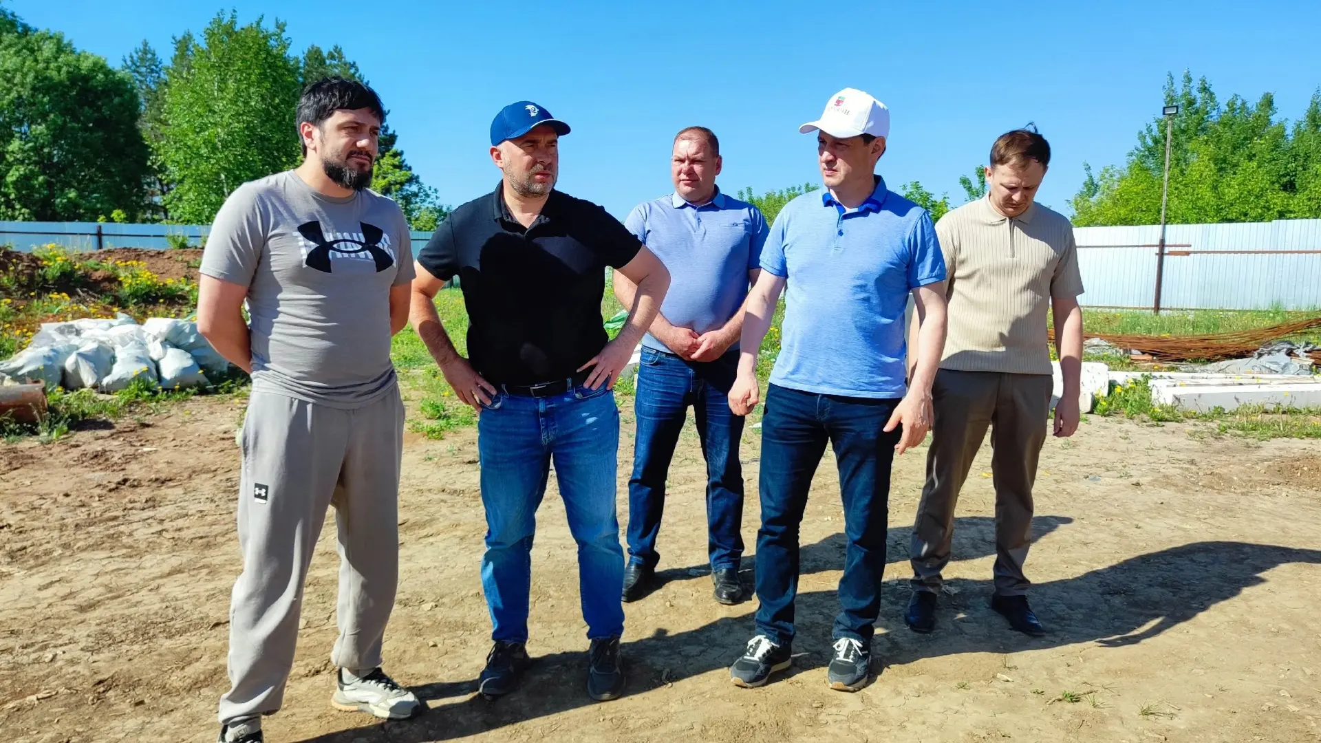 В Тюлячинском районе также проводится большой объем строительных и ремонтных работ. Сегодня самый ра