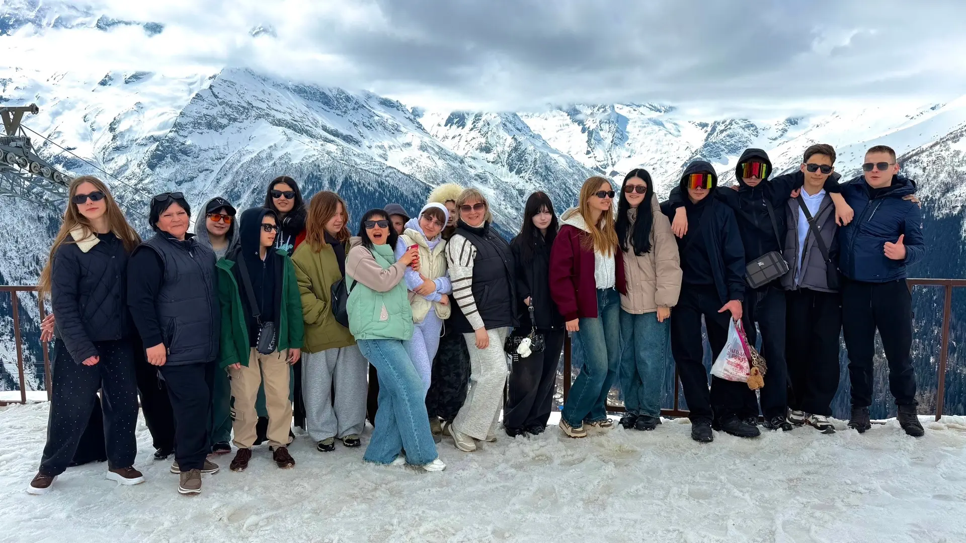 🏔️С 26 по 30 марта группа наших школьников вместе с учителями совершила незабываемое п...