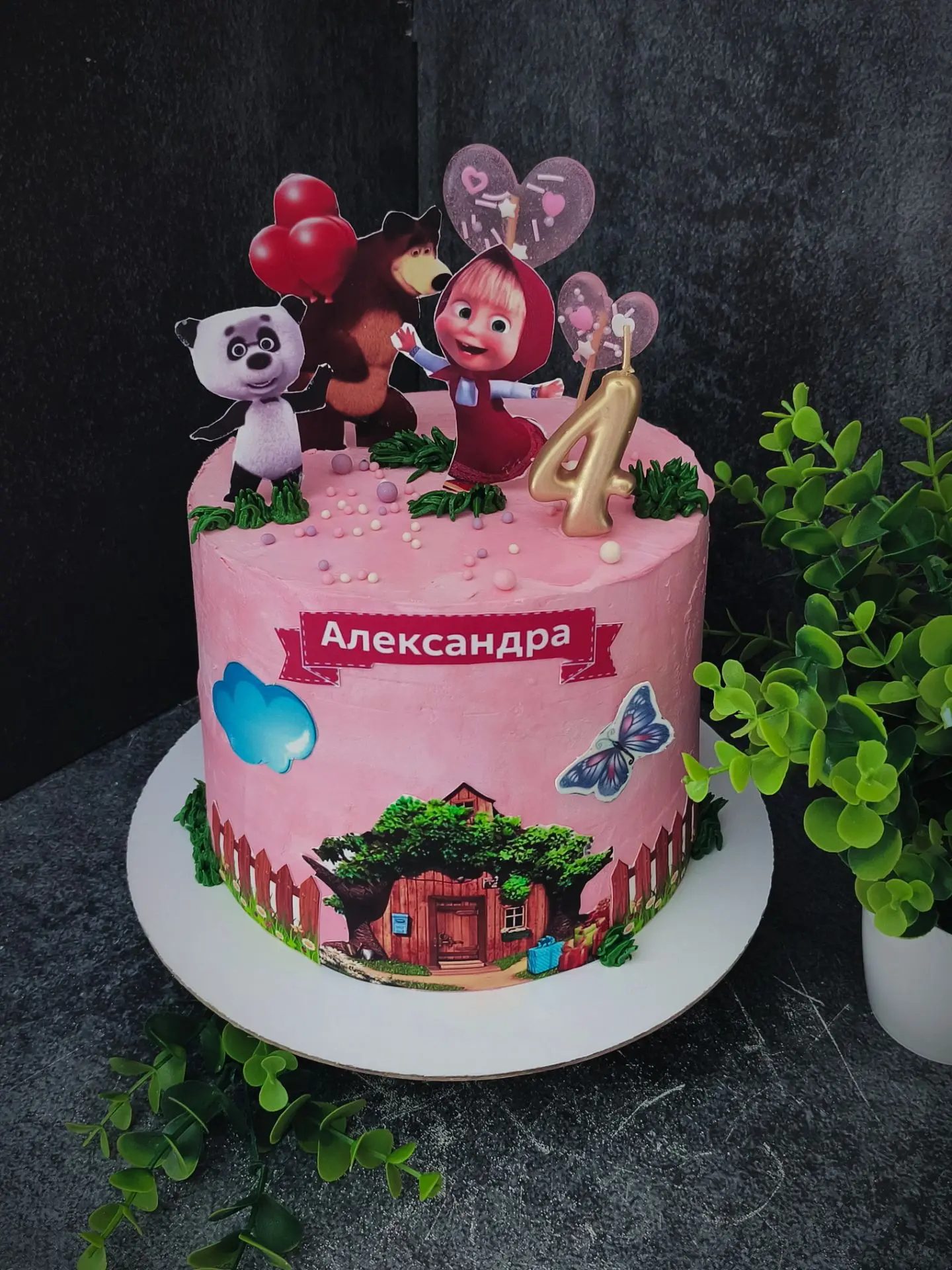 Самый добрый торт для самой прекрасной именинницы 🐻🌸