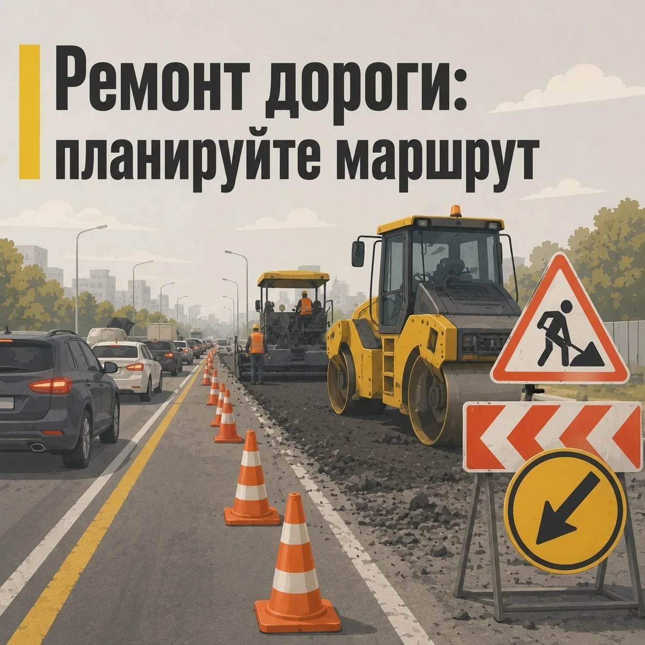 Выехать из Очаково в сторону улиц Лобачевского и Аминьевской сейчас непросто: из-за рем...