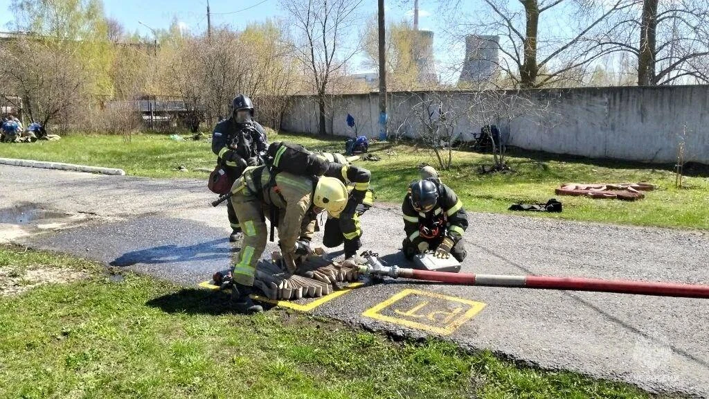 🔥Профессионализм, скорость, слаженность: в Ульяновской области определили лучшее звено ГДЗС  На базе