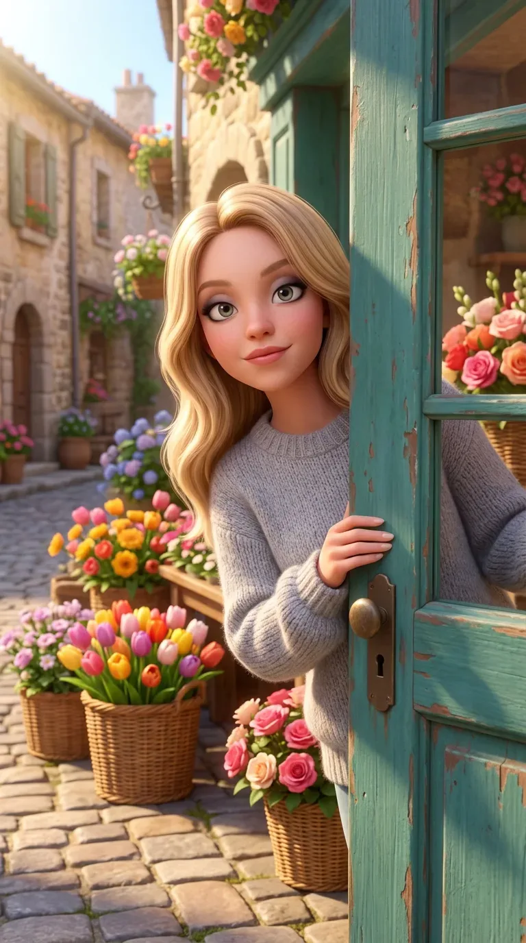 Героиня 3D-анимации  Просто вставь своё фото — и получи крутой 3D-образ 😮 (для смены локации, нужно 