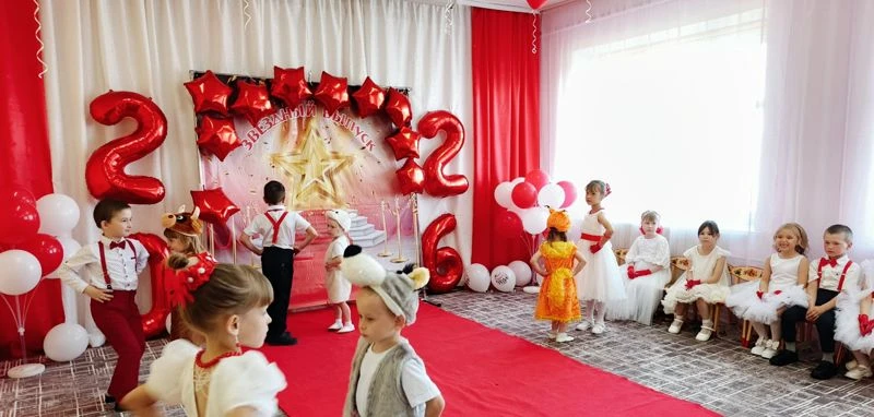 «Звёздный выпуск»: в детском саду погасли маленькие звёздочки, чтобы зажечься в мире знаний! 🎁🔔 В  д