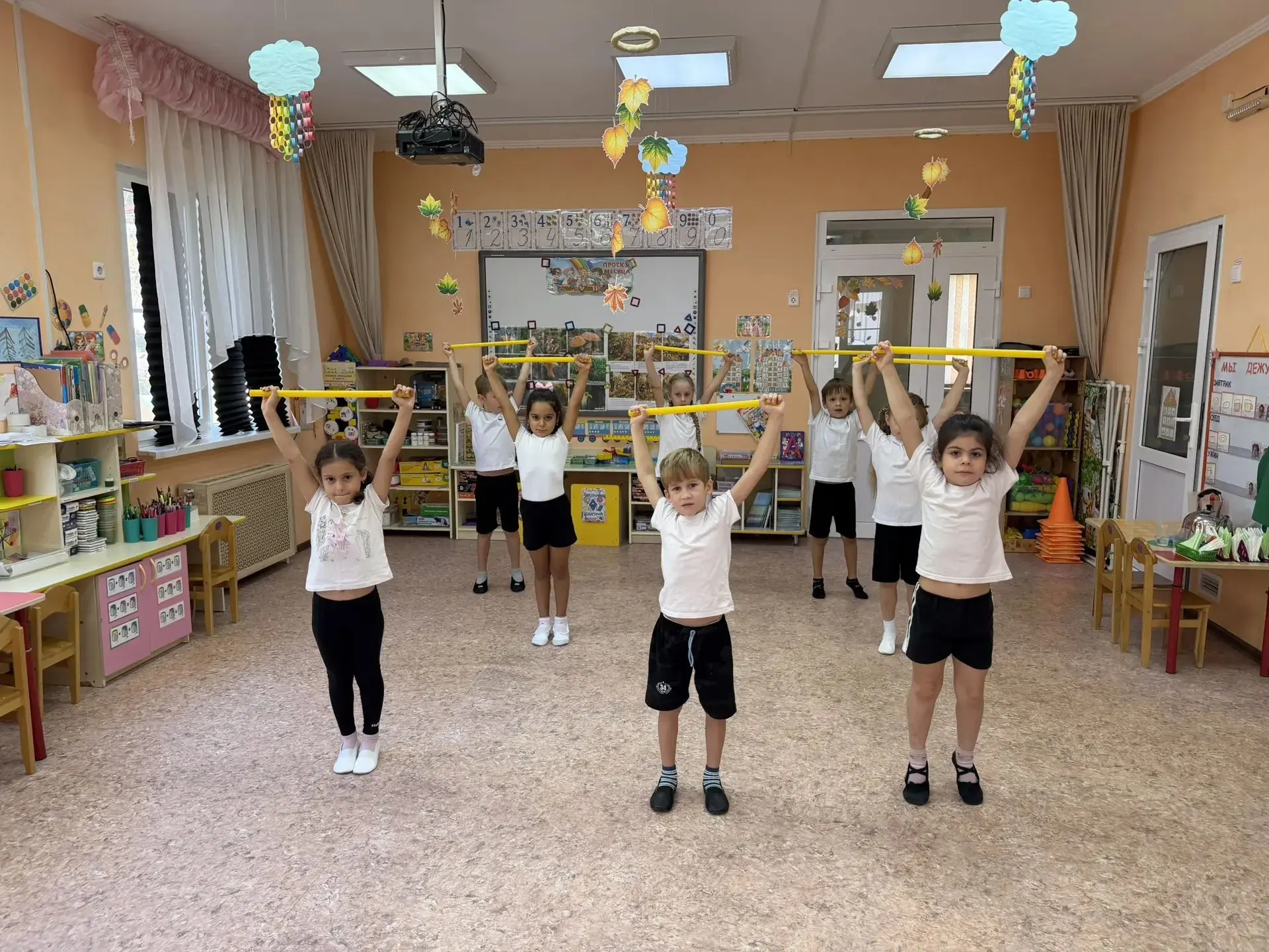 В подготовительной группе