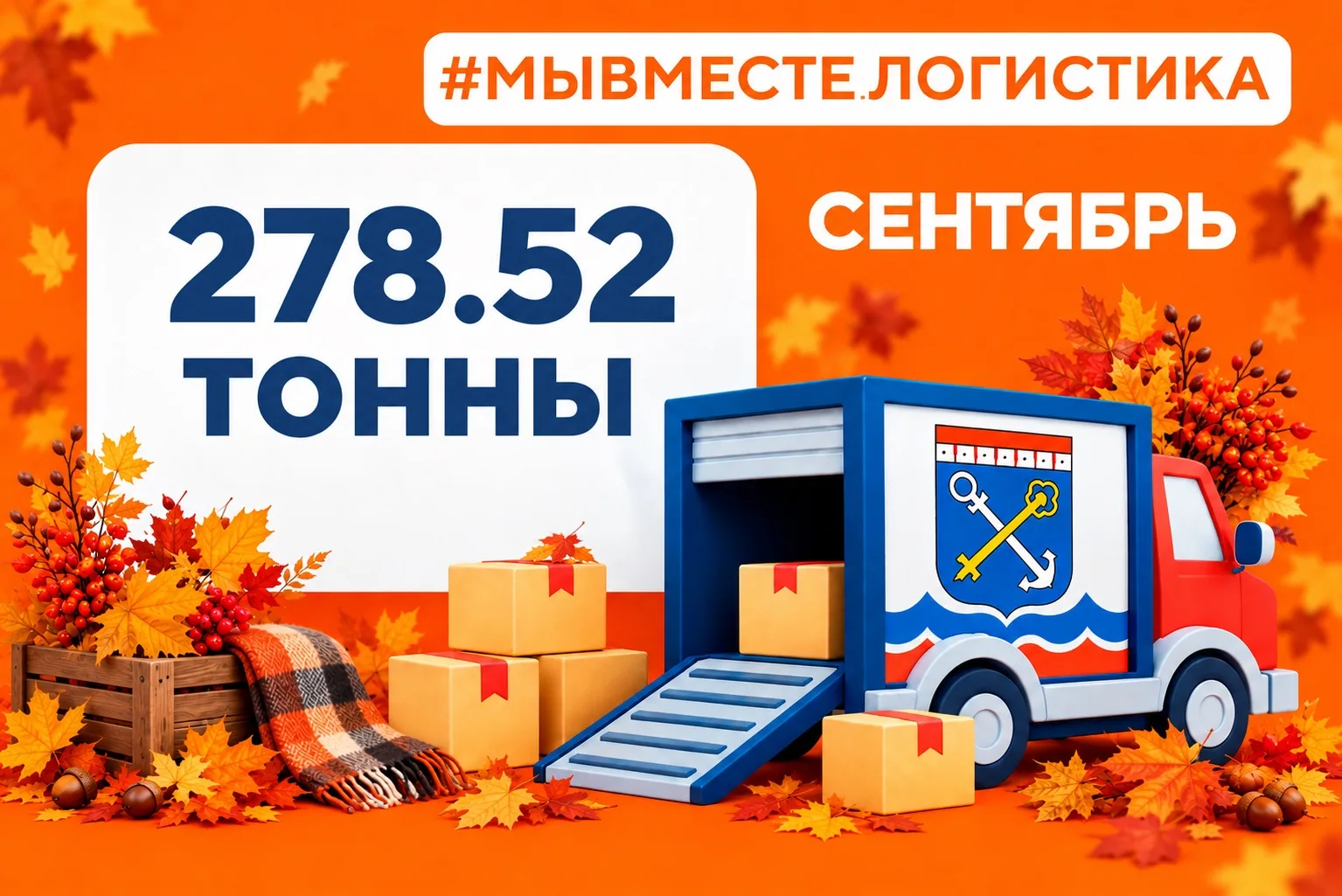 🚛 Итоги сентября МЫВМЕСТЕ.ЛОГИСТИКА