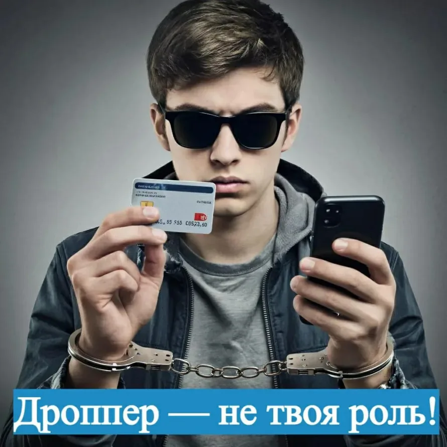 ДРОППЕР- посредник между злоумышленниками и их жертвами в мошеннических схемах, связанных с финансов