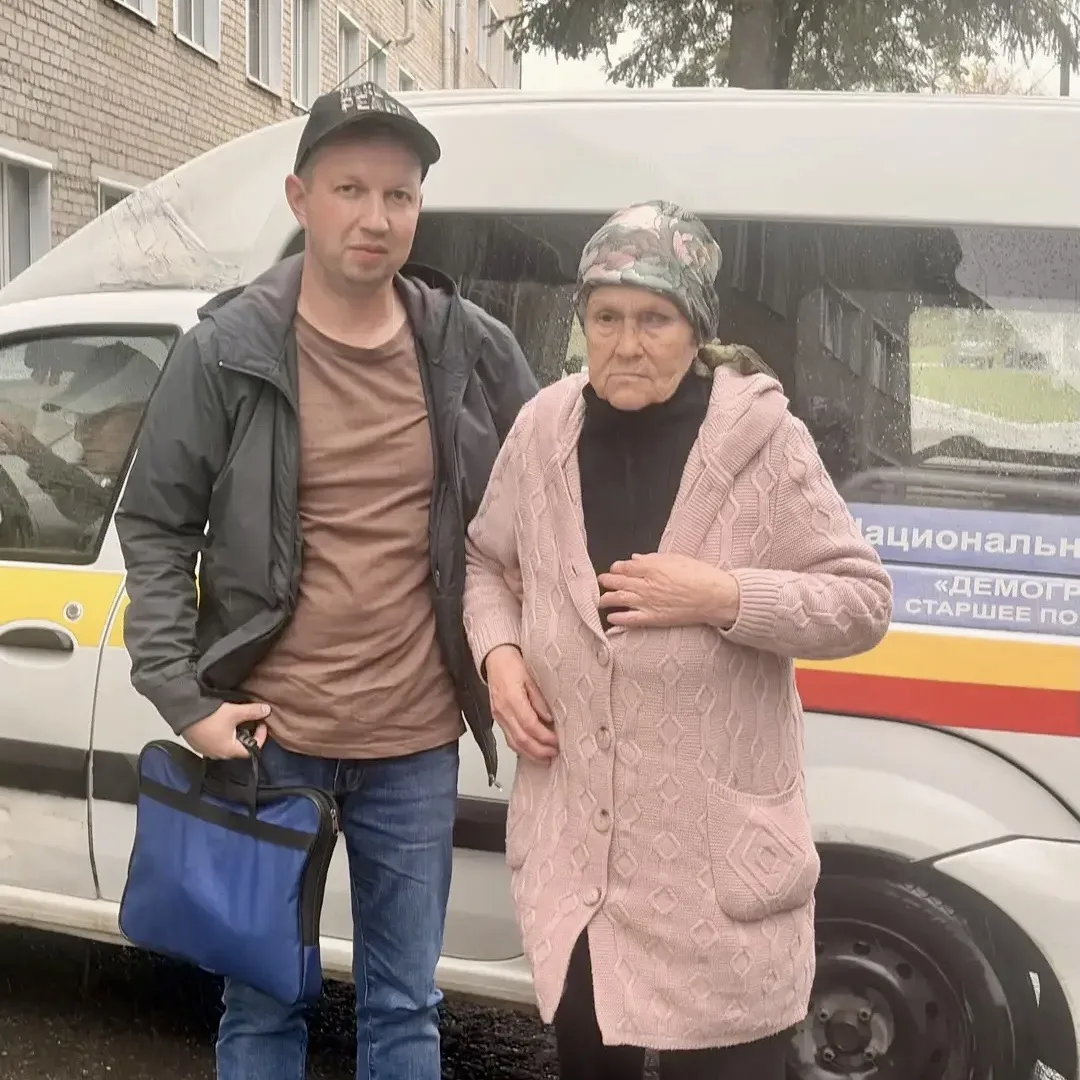 🚐 Сегодня мобильная бригада ЦСОН снова помогла нашим пациентам