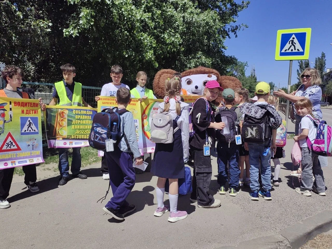 "Территория повышенного внимания": Напоминаем о безопасности на дорогах! 🚗🚦  21 мая специалисты по р