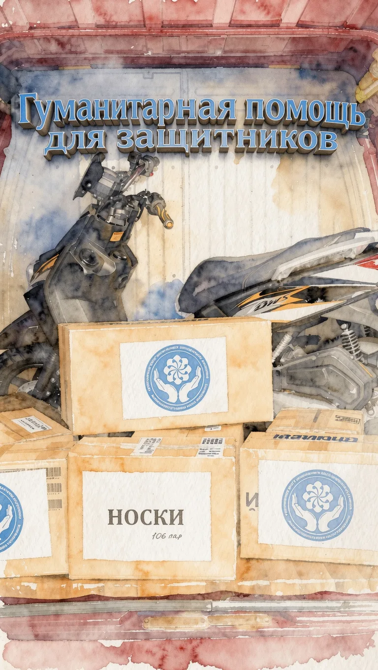 Сотрудники КЦСОН Калининского района организовали сбор гуманитарной помощи для участник...