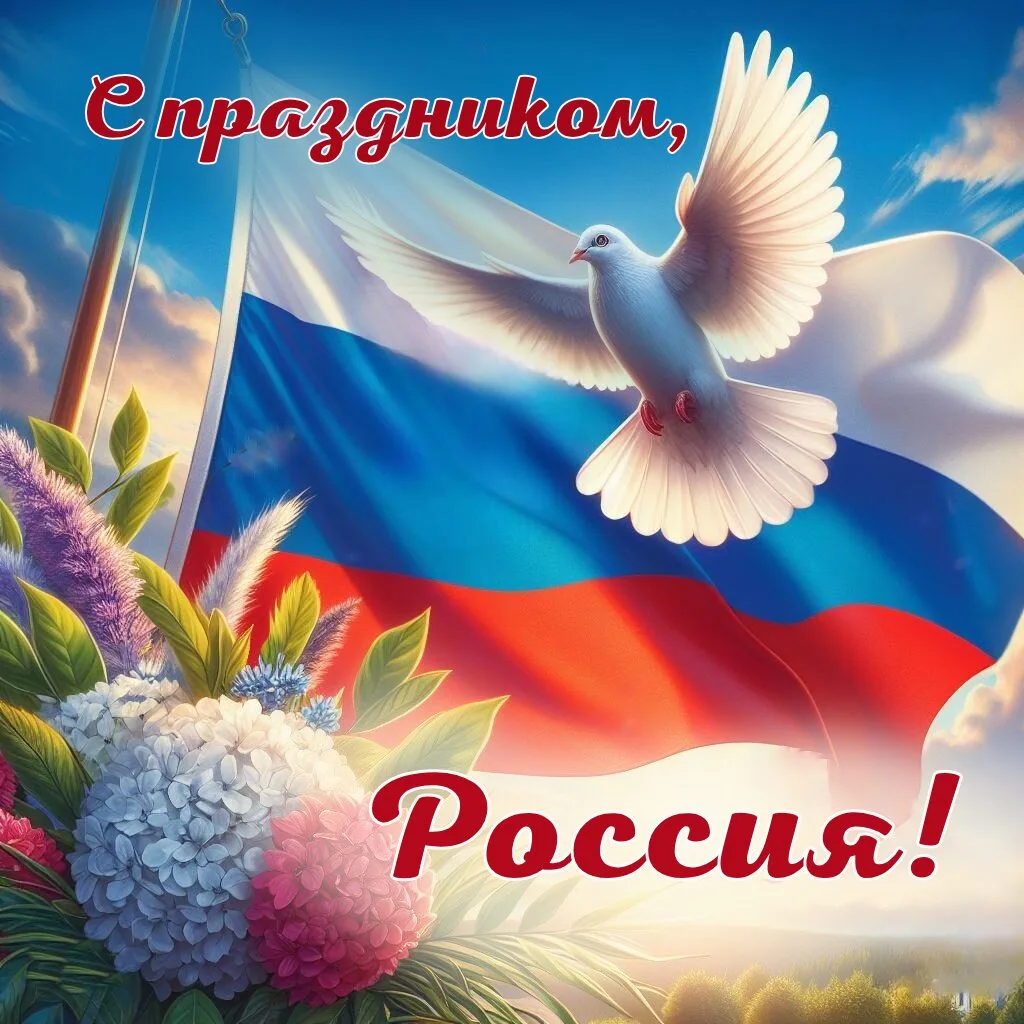 🇷🇺 🎉  С праздником, друзья! Пусть любовь к Родине вдохновляет нас на новые открытия, учёбу и труд