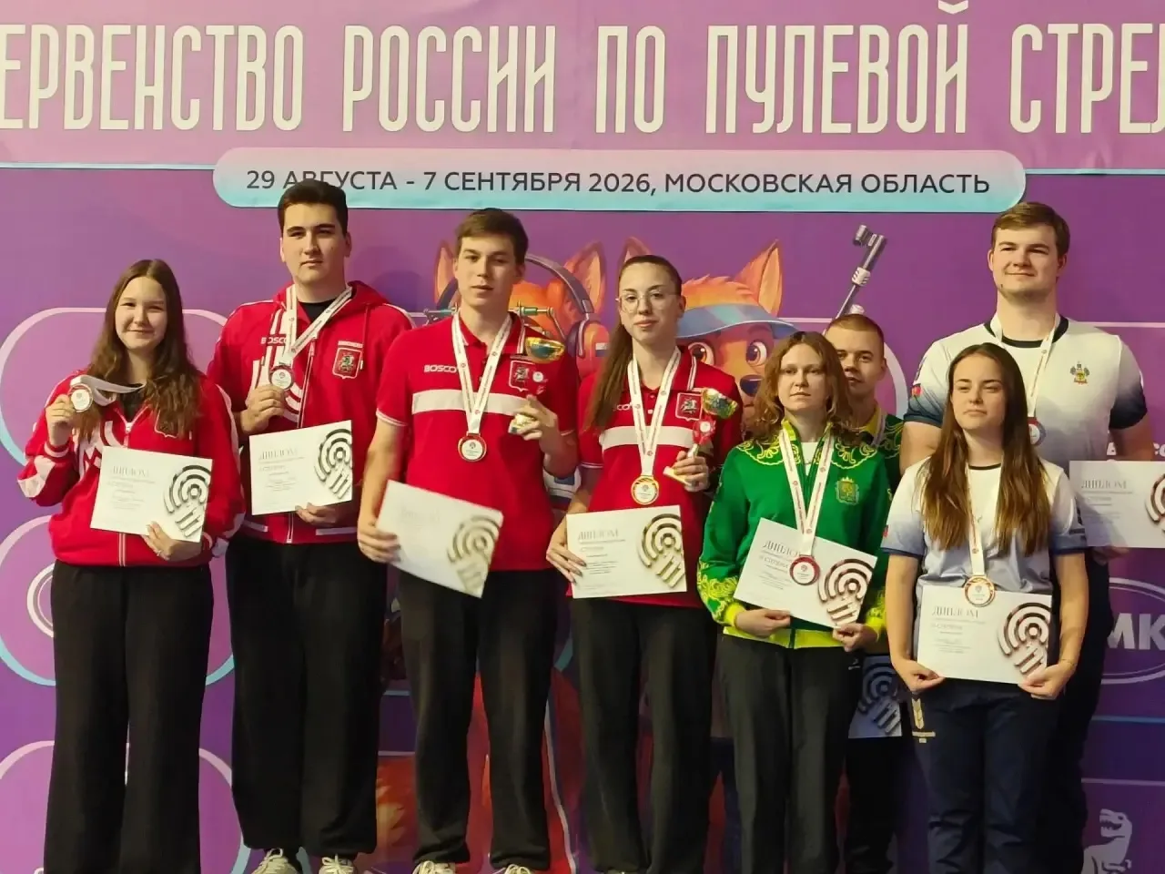 🔥 В Московской области проходят Всероссийские соревнования по пулевой стрельбе