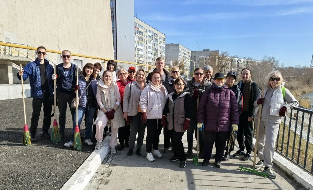 Сегодня на набережной г. Кургана прошёл субботник, в котором приняли участие сотрудники...