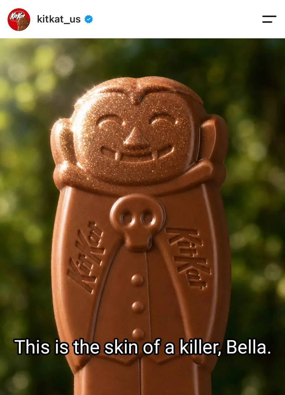 🍫SMMщик KitKat тоже сезонно пересматривает «Сумерки».