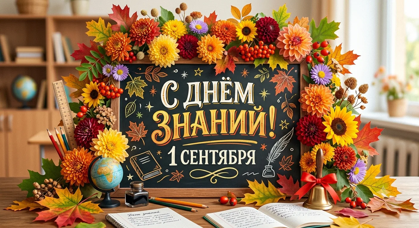 🍁Дорогие шуяне! Поздравляем вас с Днём знаний — 1 сентября!