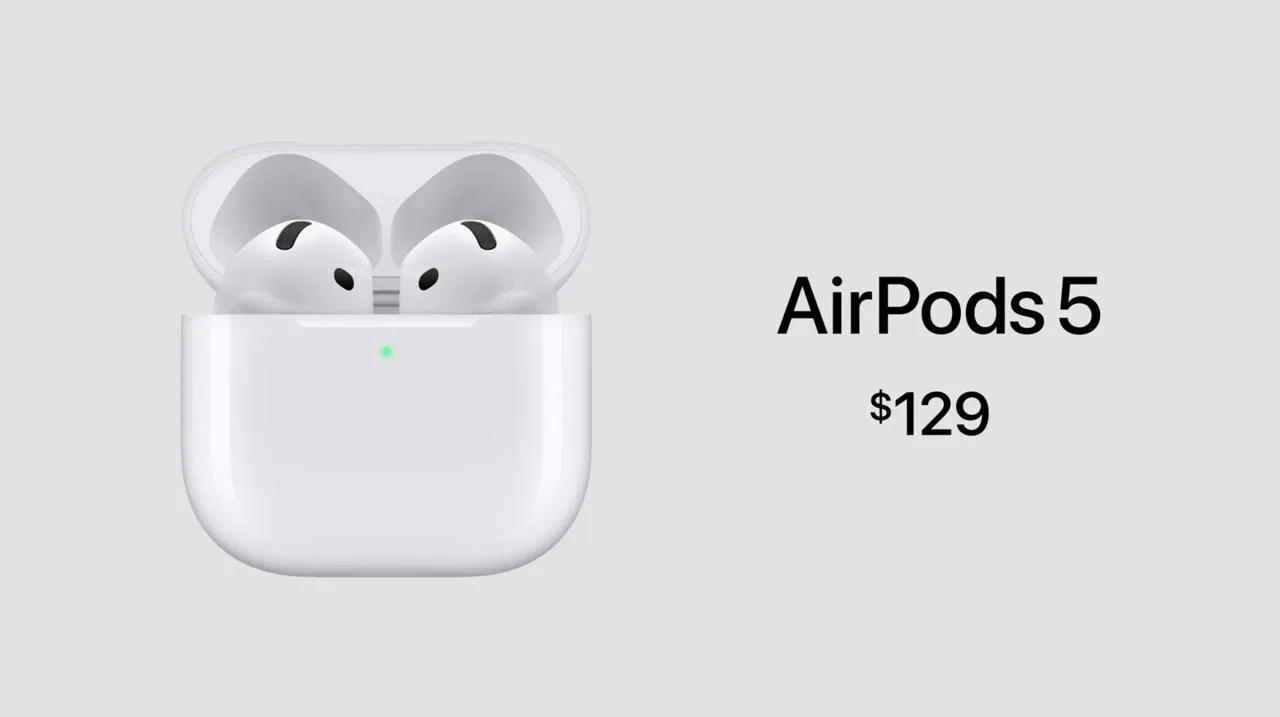 Новые пятые AirPods будут стоить 129 долларов, как и прошлая модель. Выйдут в продажу о...