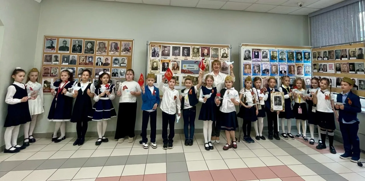 Мы помним. Мы чтим 🎖   🗓 8 мая в школе прошла тематическая пятница, посвященная Дню Победы.   ✨ Мы п