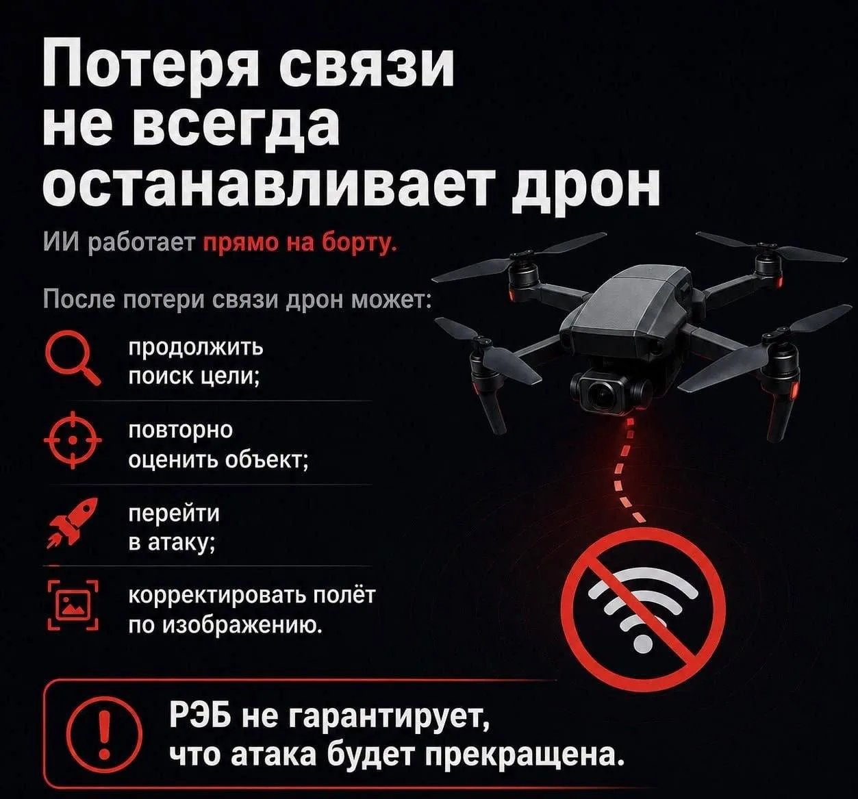Памятка. Как не попасть под удар БПЛА на трассах ДНР