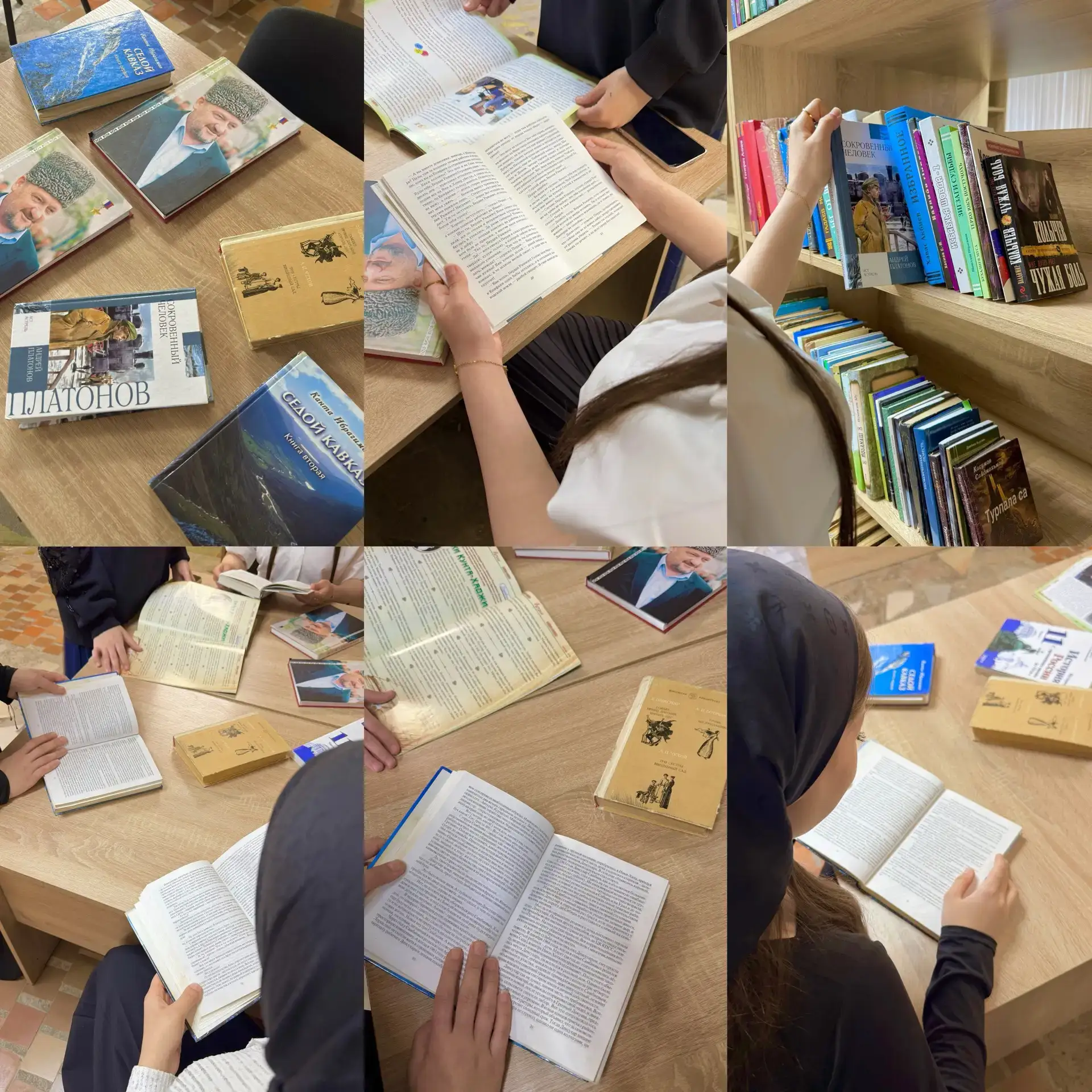 7 мая в ГБПОУ «КГК им. Ш. Калиева» провели книжную выставку «Глазами тех, кто был в бою», посвященна