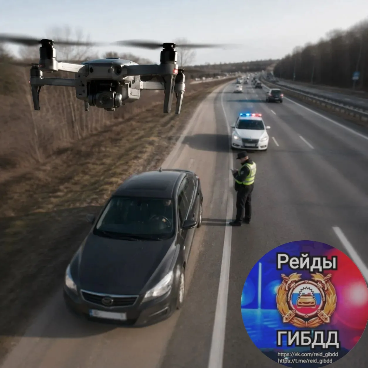 Изображение 1 к публикации «Рейды ГИБДД»