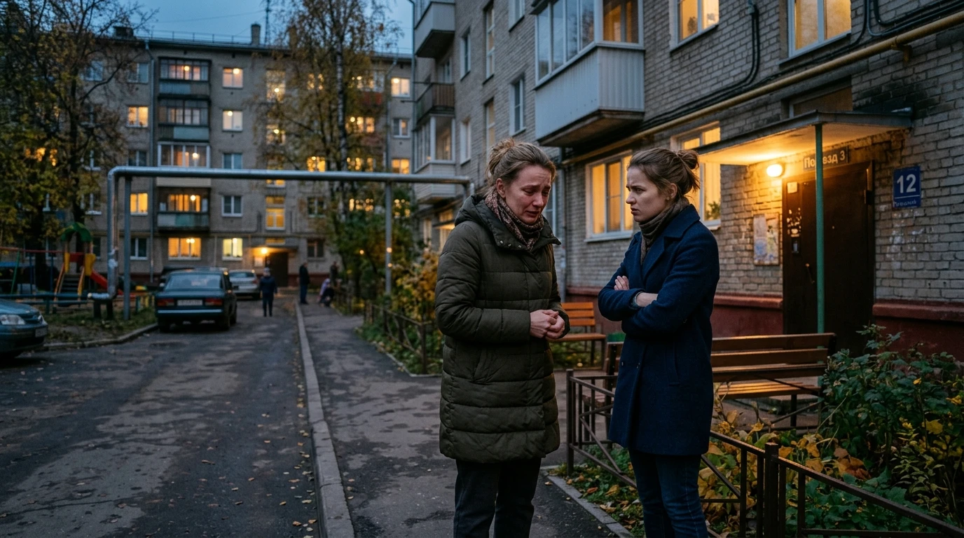 «Ты же обещала никому не говорить» — сказала сестра