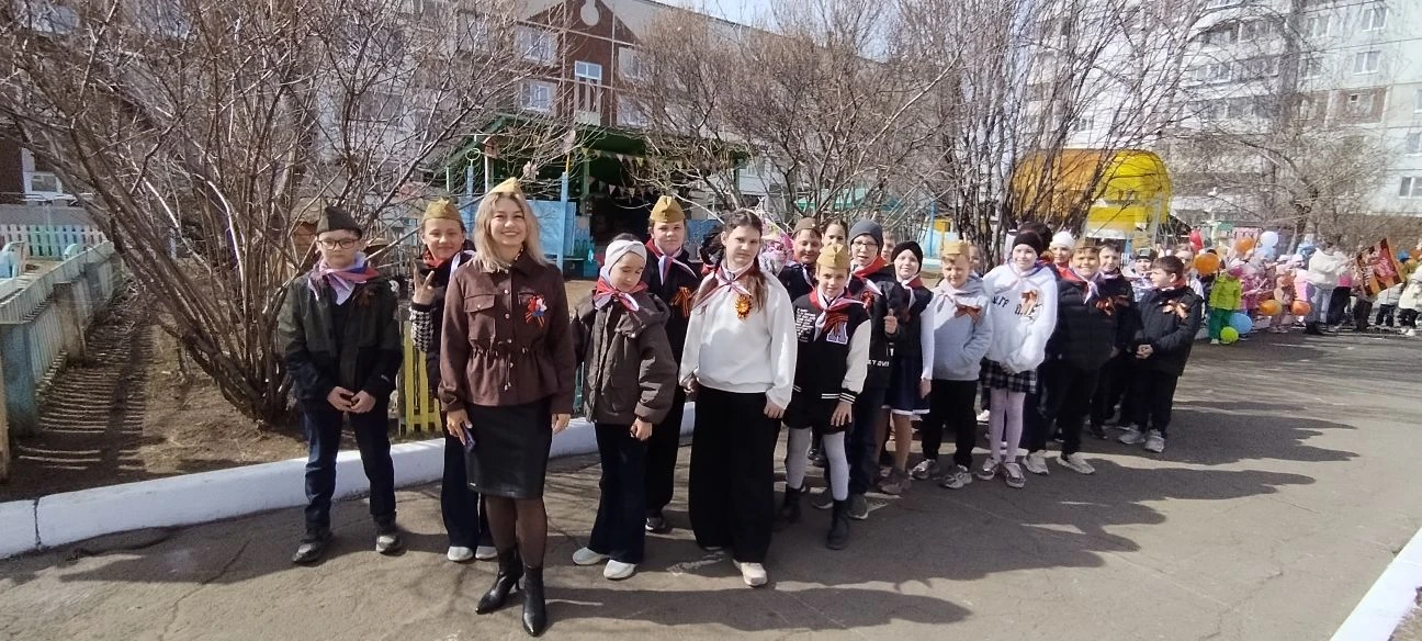 Праздничное настроение и гордость за победу!  Сегодня особенный день для воспитанников детского сада