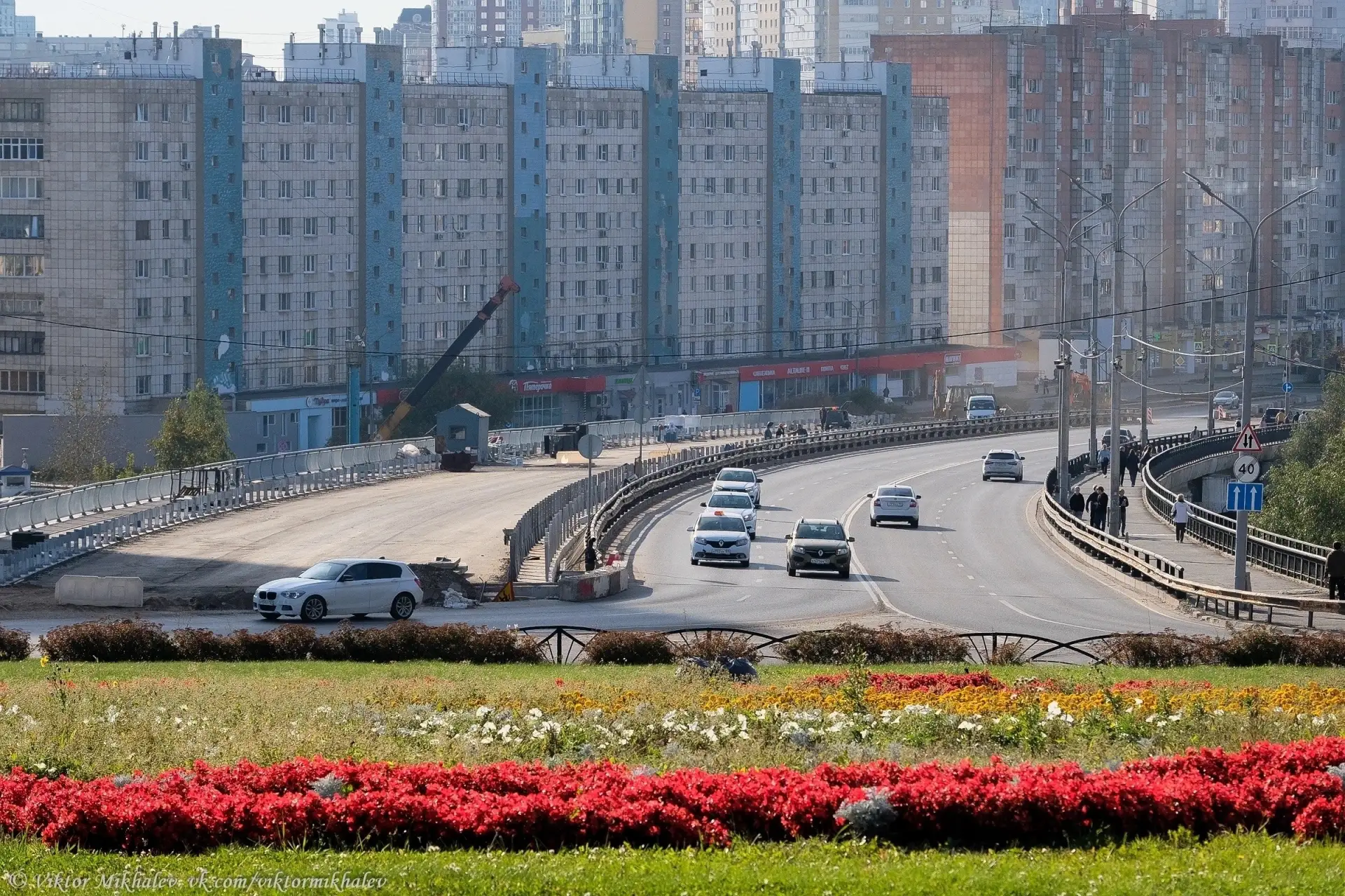 Завершаются работы на второй очереди Средней дамбы