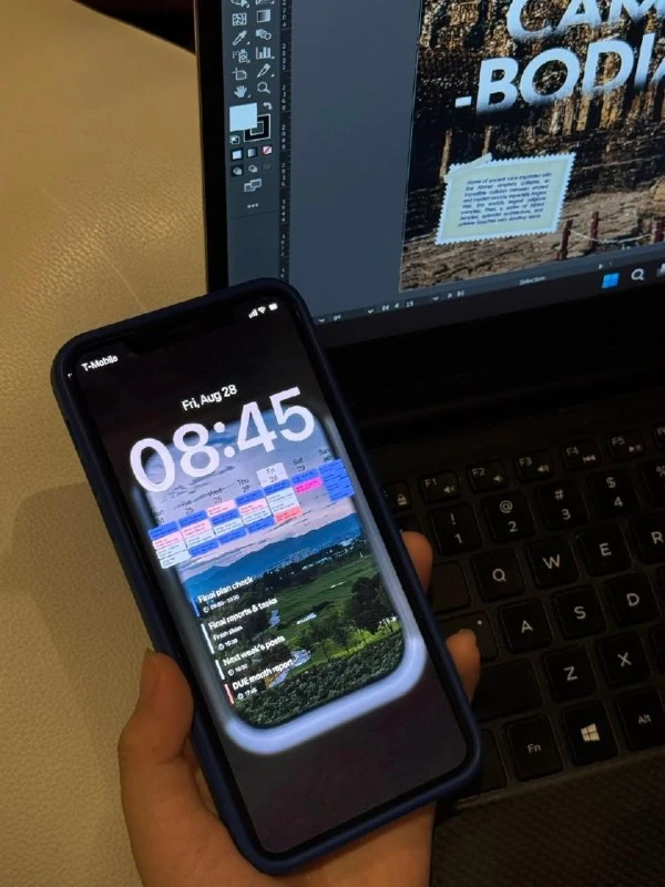 📱 Экран блокировки превращается в умный инструмент для планирования