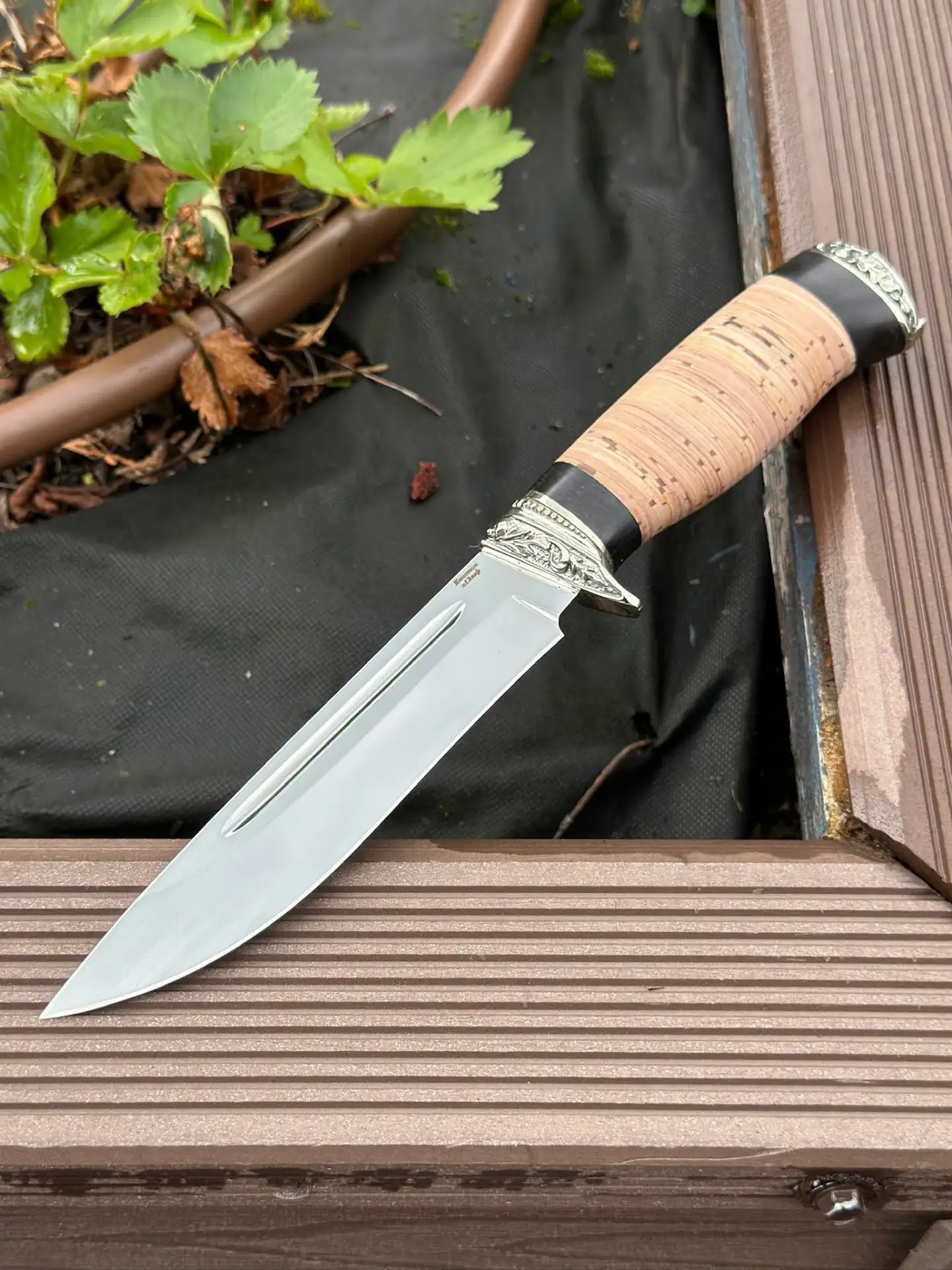 ⚔️ Охотничий нож «Лось» из кованой стали  Х12МФ