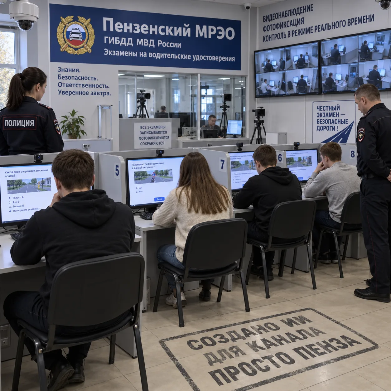 Пензенцы столкнутся с ужесточением экзамена на права: теоретическую часть будут сдавать...