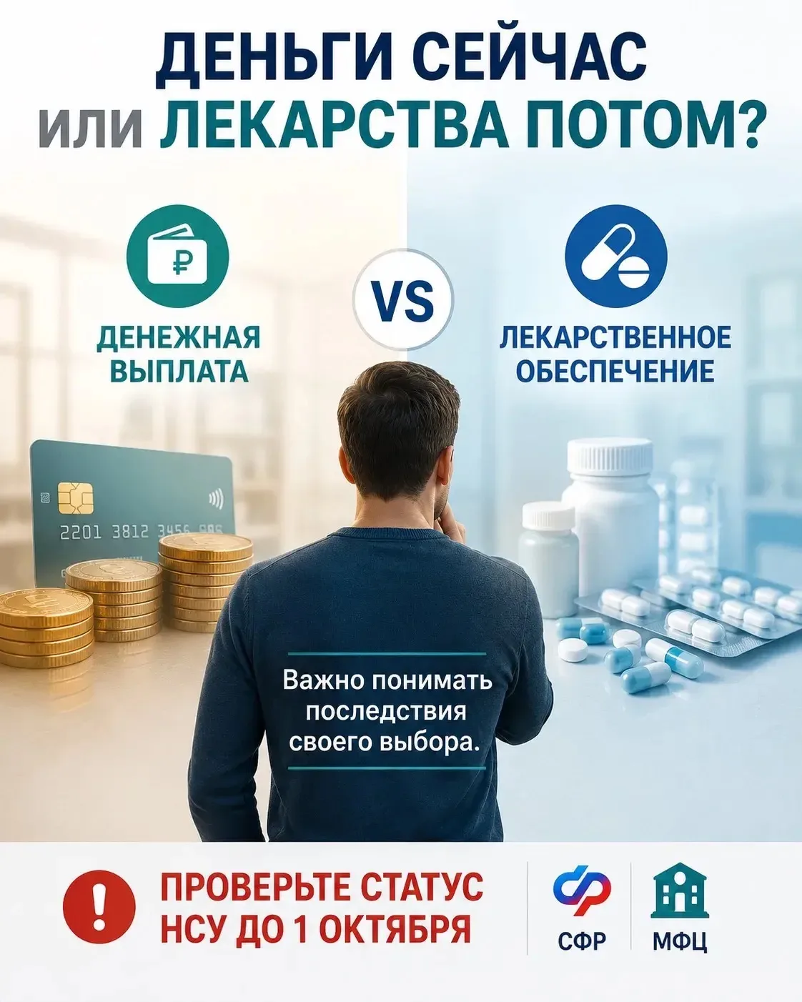 ДЕНЬГИ СЕЙЧАС — А ЧТО С ЛЕКАРСТВАМИ ПОТОМ?