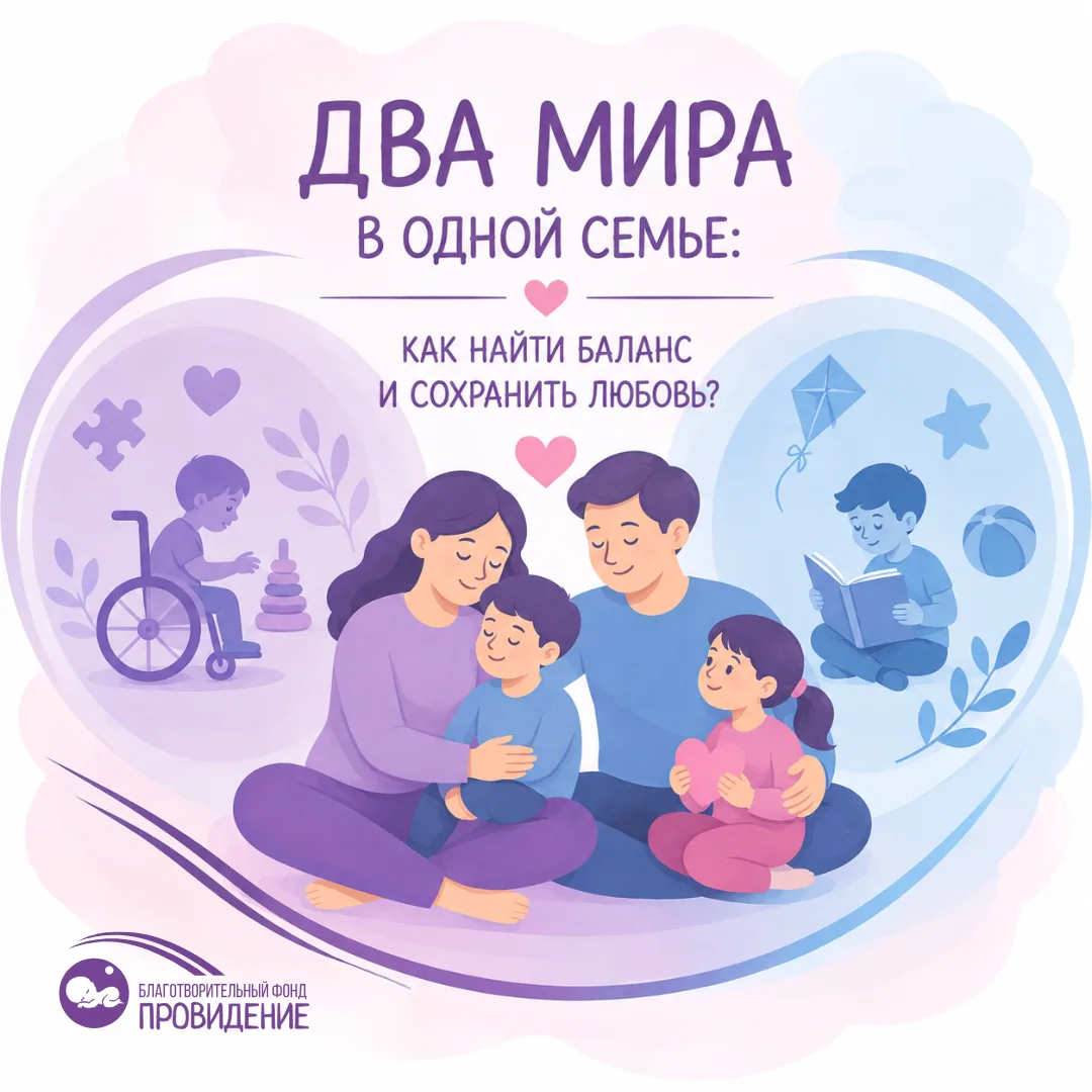 Когда в семье растут дети с разными потребностями, родители порой чувствуют, будто пост...