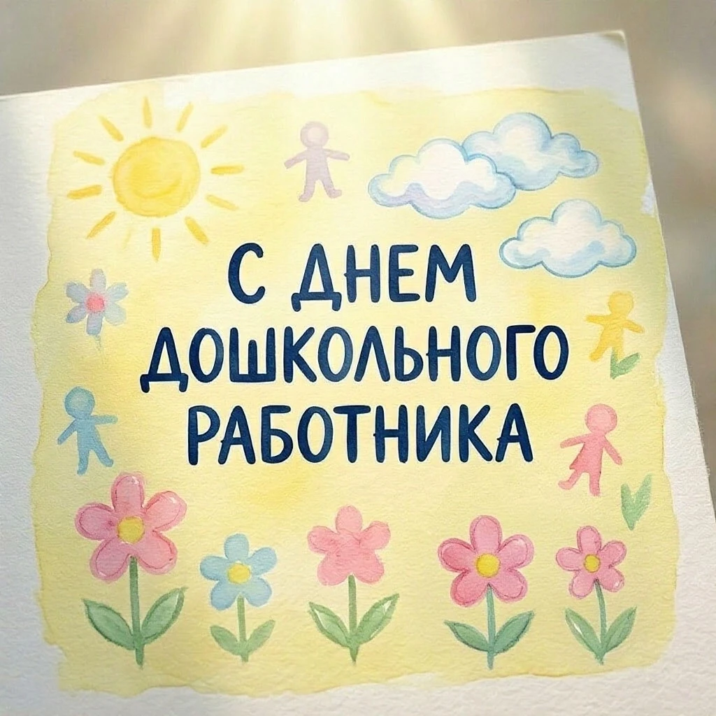 🎉 27 сентября — День работников дошкольного образования! 🎉