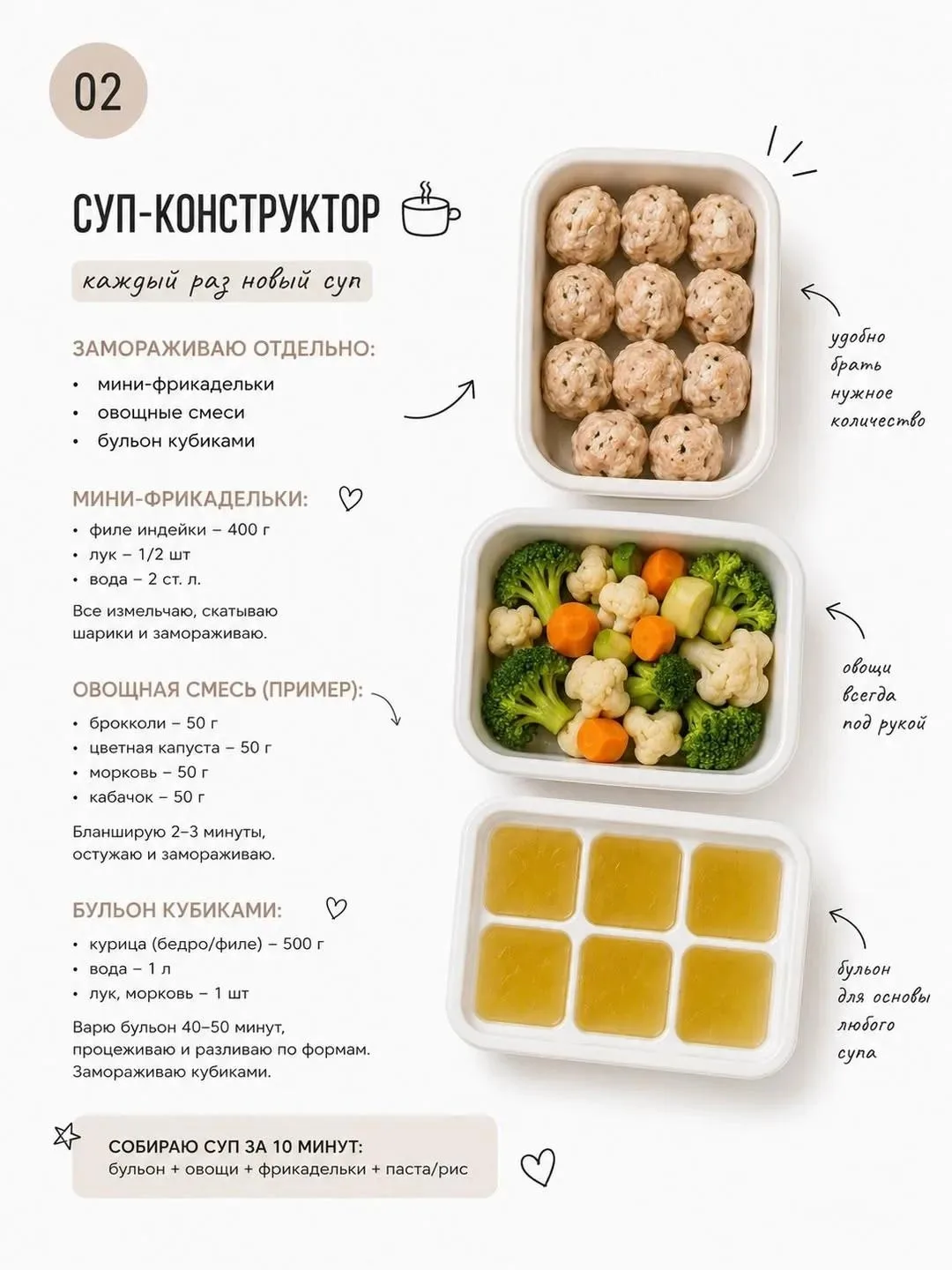 Заготовки, которые спасают. 1+