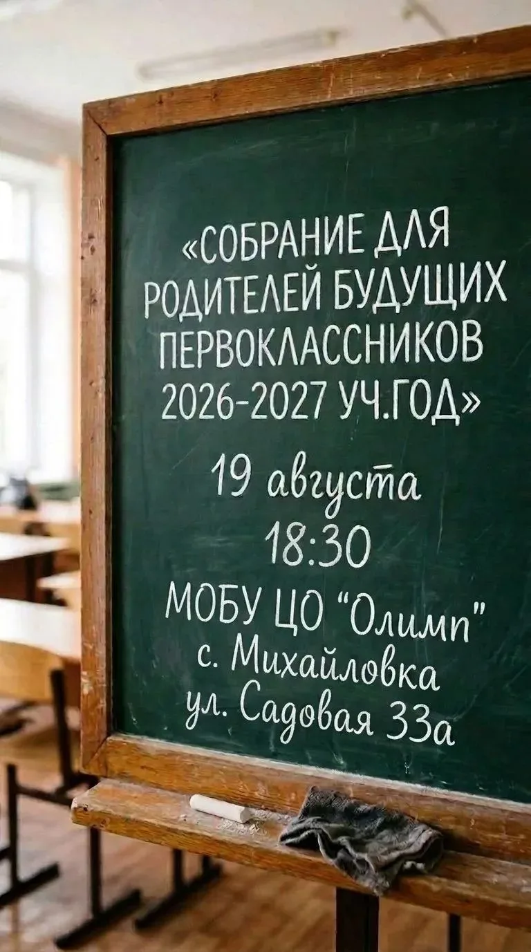 Дорогие родители будущих первоклассников!