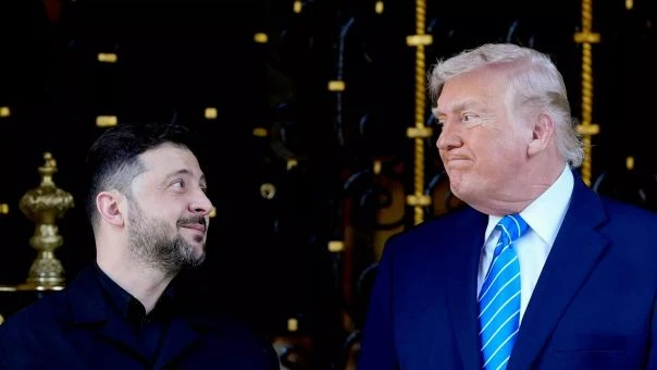 Президент Соединенных Штатов Дональд Трамп планирует обсудить с Владимиром Зеленским пр...
