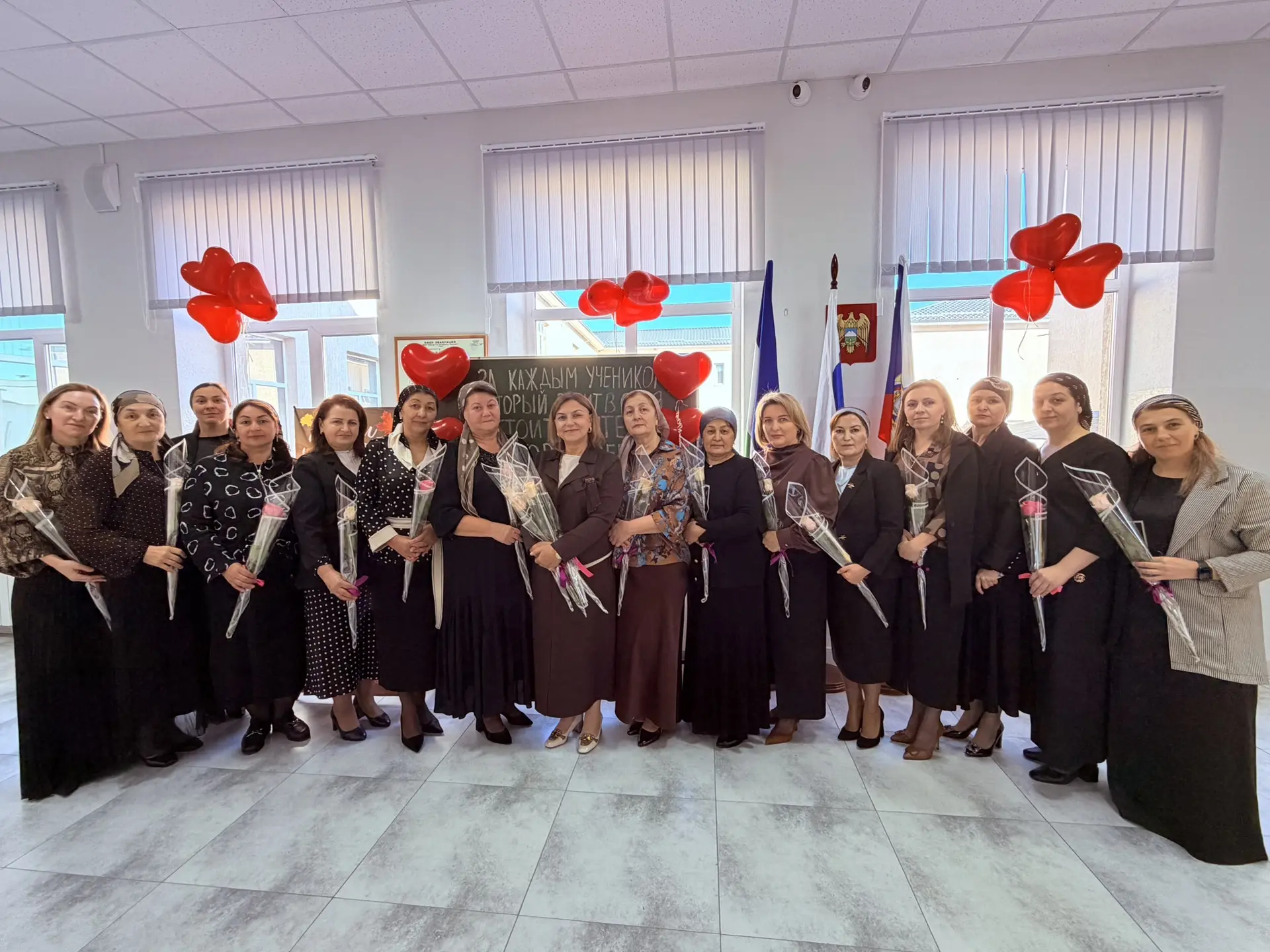 Прекрасный педагогический коллектив МКОУ СОШ с.п.Бабугент🤍