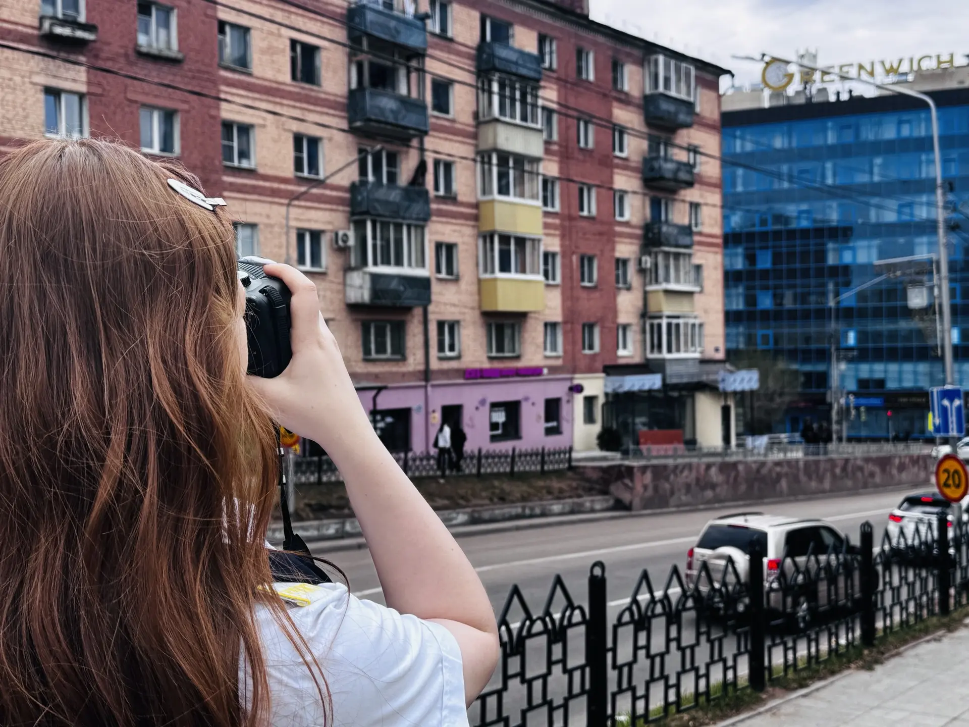 Студенты УУКЖТ ИрГУПС «Медиа85» на фотокроссе #360УУ — город в новом ракурсе! 📸🌆✨  14 мая прошёл мас