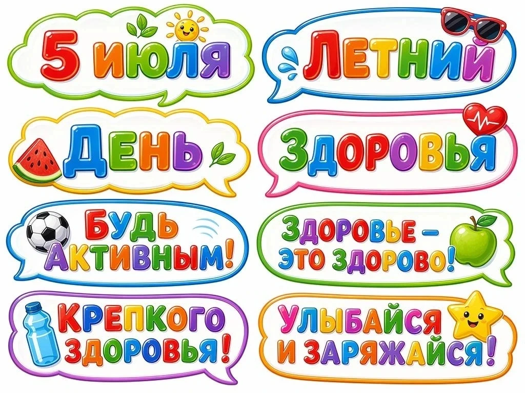 🎉 5 июля отмечался летний День здоровья 🎉

Наши воспитанники посетили центральную детскую библиоте