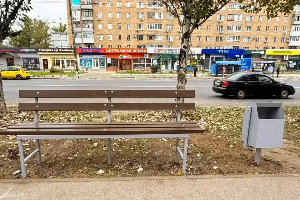 🪑 В Тольятти по просьбам жителей установили новые скамейки
