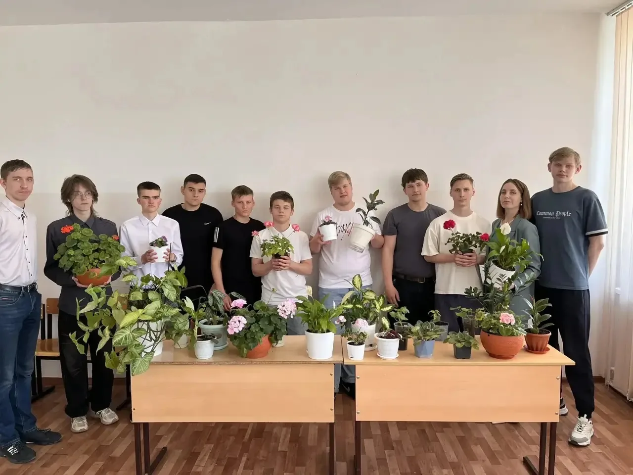 Сделаем колледж цветущим!